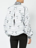printed bomber jacket