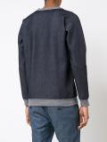 denim effect sweatshirt
