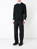 stitched detail trousers 