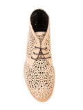 perforated desert boots