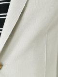 raw edge blazer