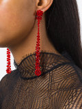 long stoned earrings 