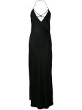 lace insert slip dress