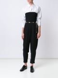 CC logo skinny belt
