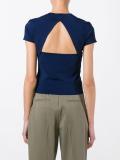 open back blouse 