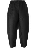 slouched ribbed track trousers