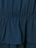 peplum detail tank dress