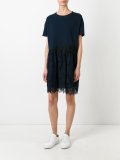lace flared dress