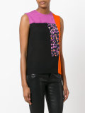 colour block blouse