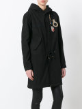 patch military coat 