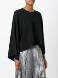 round neck wide jumper
