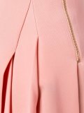 pleated midi skirt