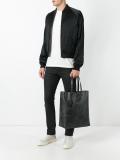 camouflage print shopping tote