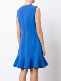 peplum hem dress