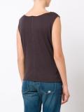 'Punk' sleeveless destroyed shirt