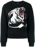 tiger print sweatshirt