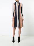 keyhole neckline dress