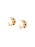 'Creole Wave' earrings