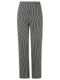 high-waisted trousers
