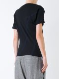 'Black Rib Twist'T恤