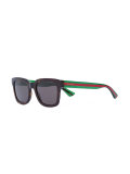 Web arm tortoiseshell glasses