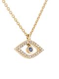 'Biography Evil Eye' necklace