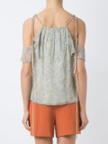 floral print blouse