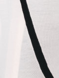 contrast trim cardigan