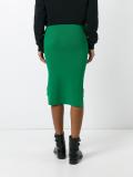 ribbed pencil skirt
