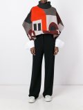 geometric pattern sweater