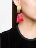 'Totem' tassel earrings