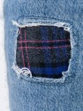 ripped cropped jeans