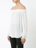 off-shoulder top