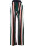 ribbed intarsia trousers