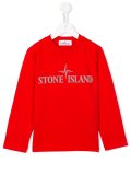 logo print T-shirt