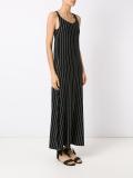 striped long dress