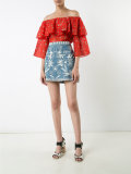 floral blouse