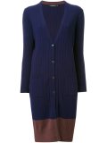 long ribbed cardigan