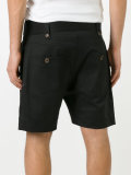 high-waisted bermuda shorts