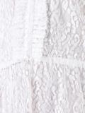 lace pleated dress