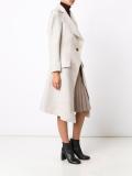 asymmetric coat