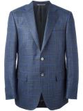 plaid blazer