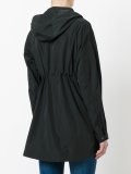 hooded shell jacket