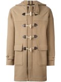 hooded duffle coat