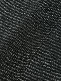 metallic knitted scarf