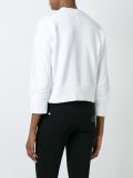 cropped sweatshirt