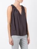 gathered tank top 