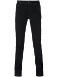 varnished skinny jeans