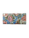 floral pattern continental wallet