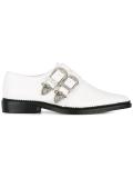 buckled loafers